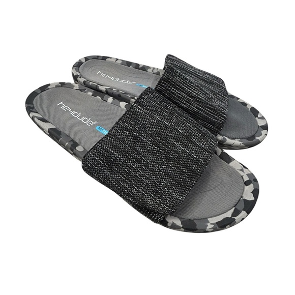 Hey Dude Phoenix Sox Slides in Dark Quarry Camo 13 - Picture 1 of 5